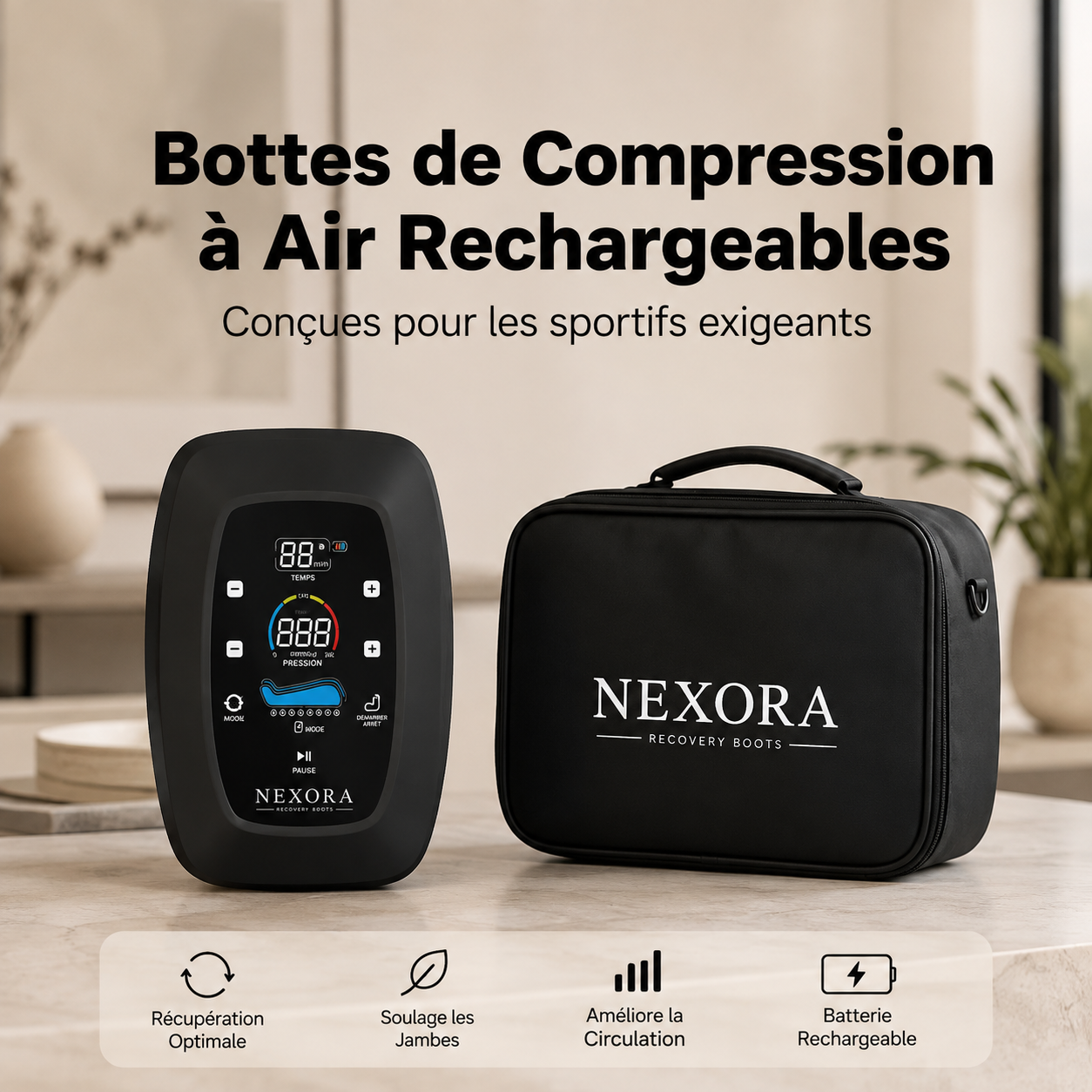 Bottes de compression Nexora